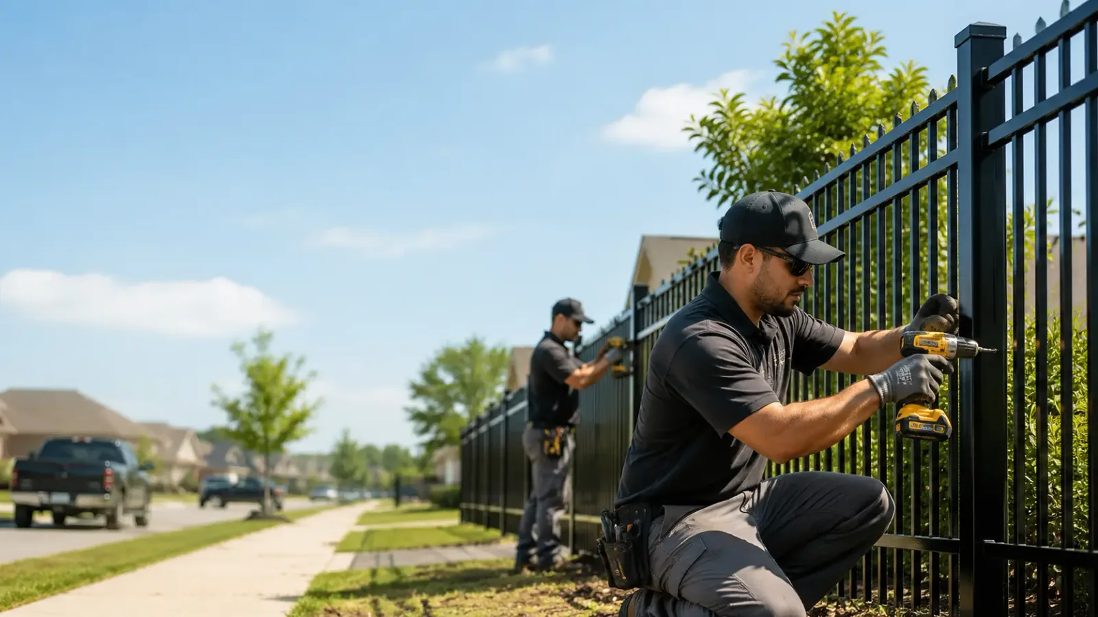 Metal Fence Installation in Bentley, KS